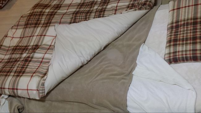 ニトリの寝具（布団）セットの画像